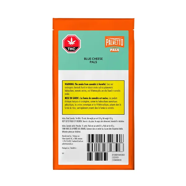 Image for Blue Cheese PALS Pre-Roll, cannabis all products by Palmetto