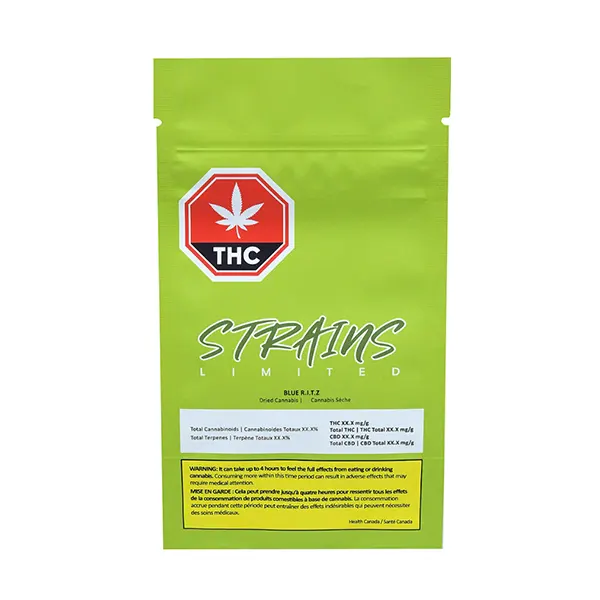 Blue R.I.T.Z (Dried Flower) by Strains Limited