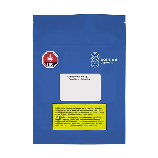Image for Blueberry Muffin Whole Flower, cannabis dried flower by Common Ground