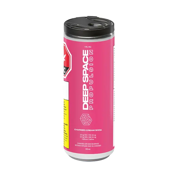 Image for Propulsion Cream Soda THC + CBG + Caffeine, cannabis soft drinks by Deep Space