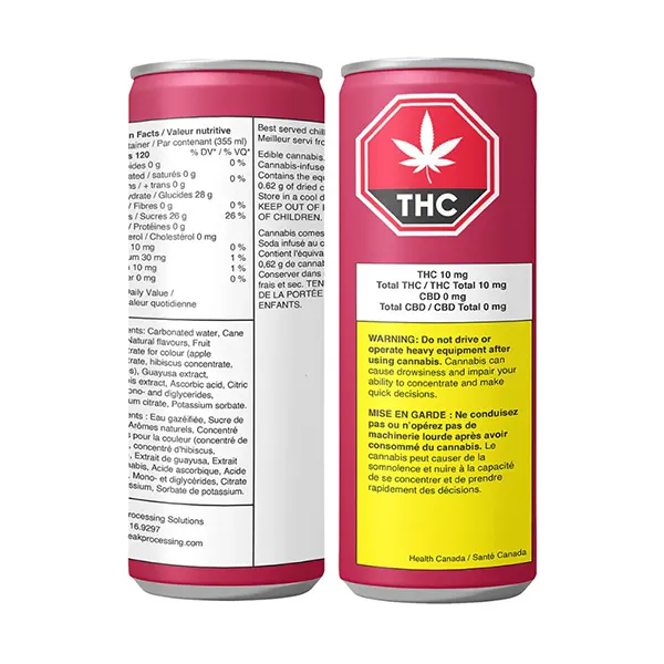 Image for Red Energy, cannabis soft drinks by AMBR