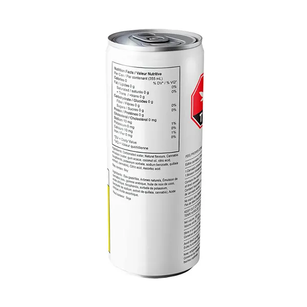 Image for Lemon Lime Cannabis Infused Sparkling Water, cannabis sparkling water by Proper