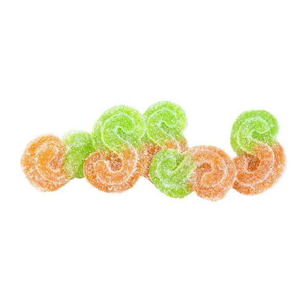 Image for Caramel Green Apple, cannabis gummies by SOURZ by Spinach
