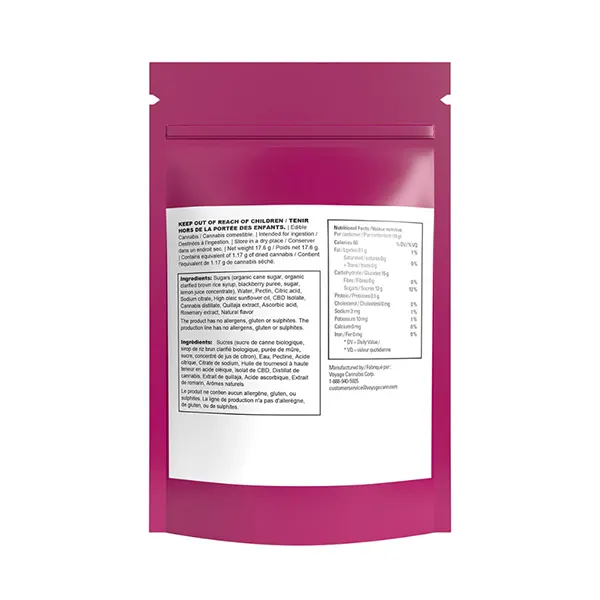Image for Rapid Blackberry Lemonade 1:2, cannabis all products by White Rabbit OG