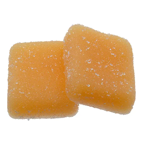 Image for Real Fruit Peach Gummies 5:1 CBD:THC, cannabis all products by WYLD