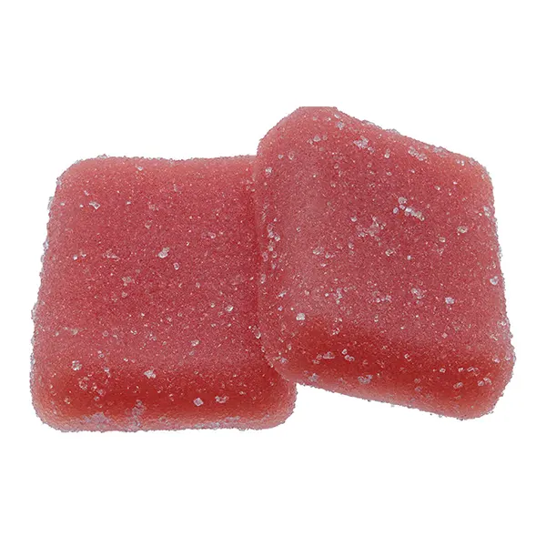Image for Real Fruit Pomegranate Gummies 1:1 THC:CBD, cannabis all products by WYLD