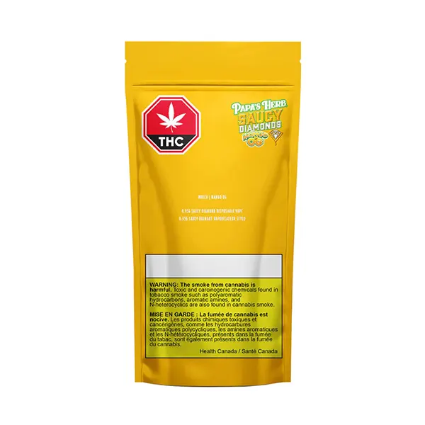 Image for Indica Mango OG Saucy Diamond Disposable, cannabis all products by Papa's Herb