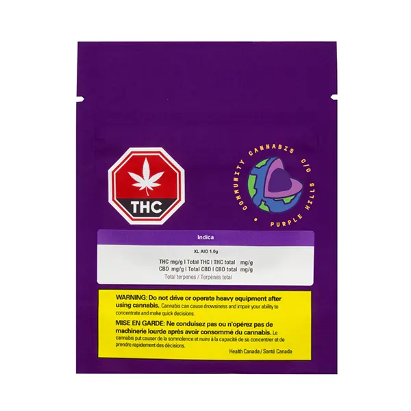 Image for Indica XL AIO, cannabis popular in disposable vapes by Community