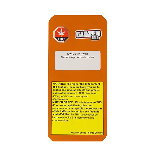 Image for Kiwi Berry Twist AIO Disposable, cannabis all products by BOLD