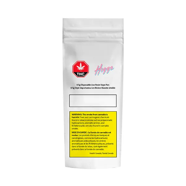 Image for Live Resin Disposable Vape – Strawberry Cough, cannabis all products by Higgs