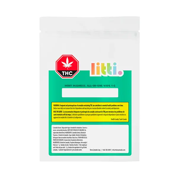Image for Mint Madness All-In-One, cannabis all products by Litti.