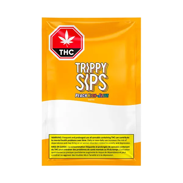 Image for Peach High-Alive Gulps All-in-One, cannabis all products by Trippy Sips