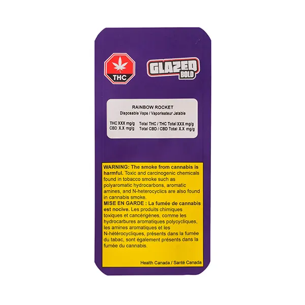 Image for Rainbow Rocket AIO Disposable, cannabis all products by BOLD