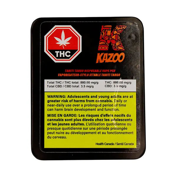 Image for Tahiti Tango, cannabis all products by Kazoo