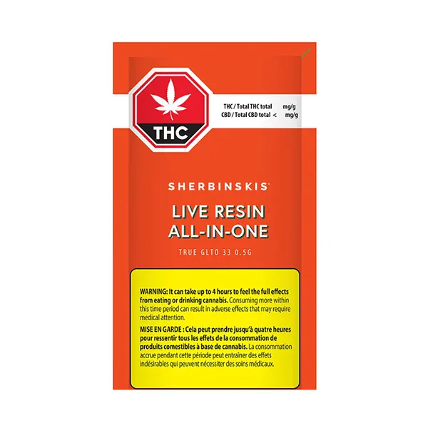 Image for True GLTO 33 Pure Live Resin AIO, cannabis all products by Sherbinskis