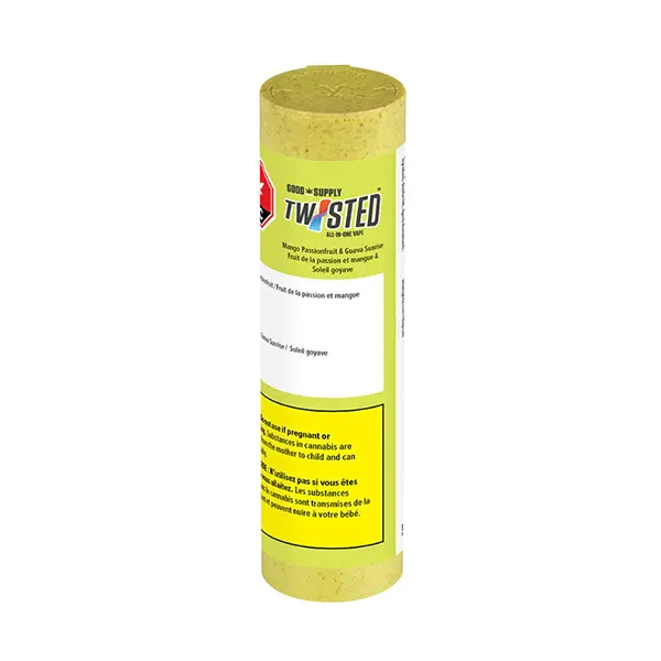 Image for Twisted All-in-One Vape - Mango Passionfruit & Guava Sunrise, cannabis all products by Good Supply