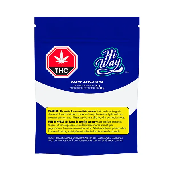 Image for Berry Boulevard 510 Thread Cartridge, cannabis all products by Hiway
