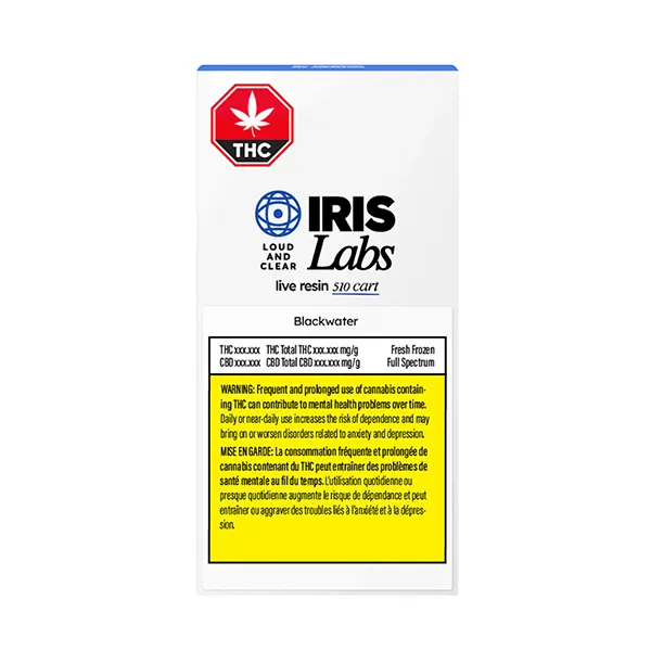 Image for Blackwater Live Resin 510 Thread Cartridge, cannabis all products by IRIS Labs