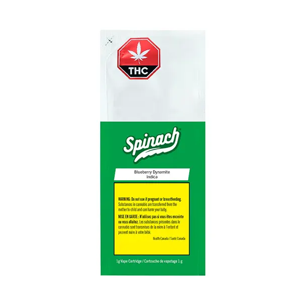 Blueberry Dynamite 510 Thread Cartridge (510 Cartridges) by Spinach