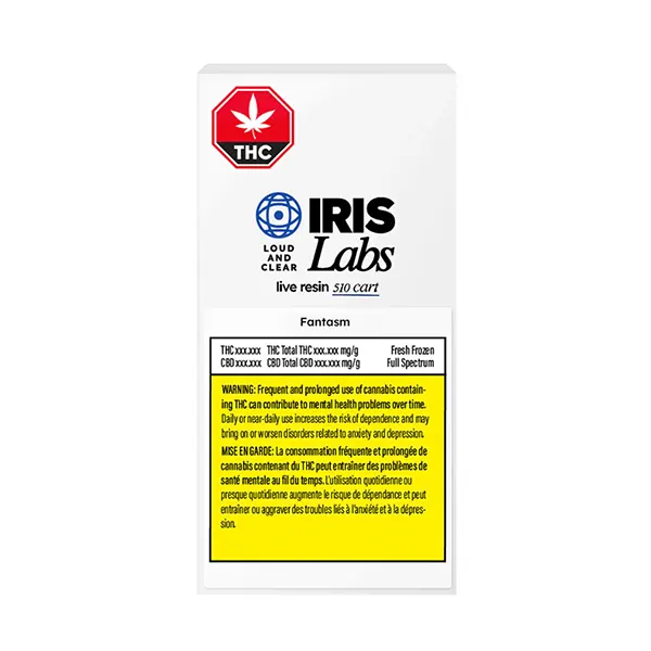 Image for Fantasm Live Resin 510 Thread Cartridge, cannabis all products by IRIS Labs