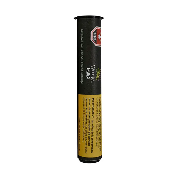 Get Down Live Resin 510 Thread Cartridge (510 Cartridges) by Weed Me