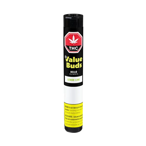 Image for HELLO My Name Is Lemon-Lime 510 Thread Cartridge, cannabis all products by Value Buds