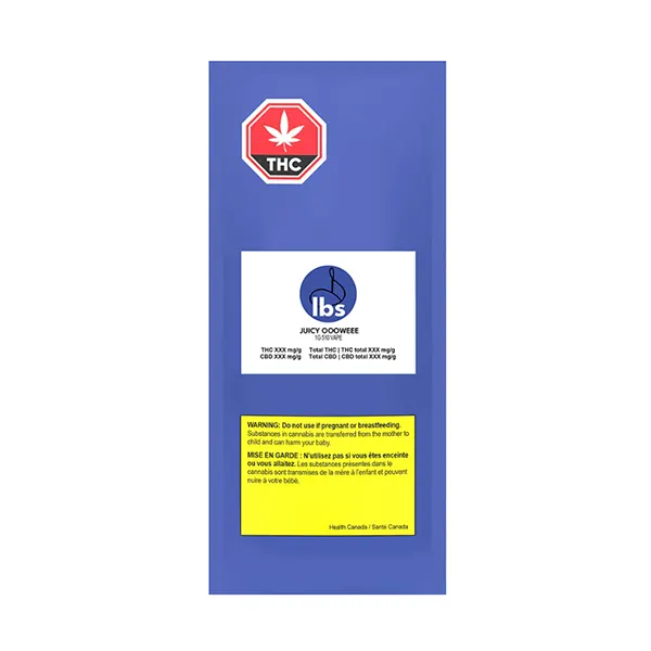 Image for Juicy OooWeee 510 Thread Cartridge, cannabis all products by D lbs