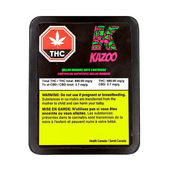 Image for Melon Monroe 510 Thread Cartridge, cannabis all products by Kazoo