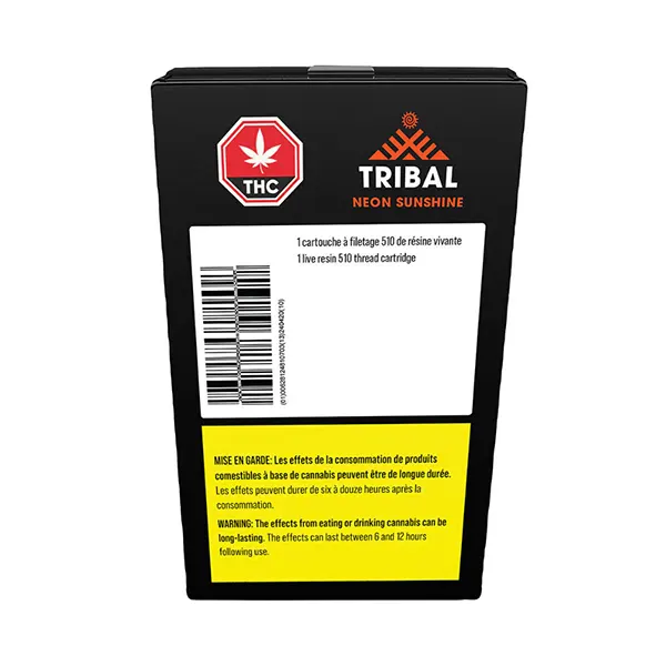 Image for Neon Sunshine Live Resin 510 Thread Cartridge, cannabis 510 cartridges by Tribal