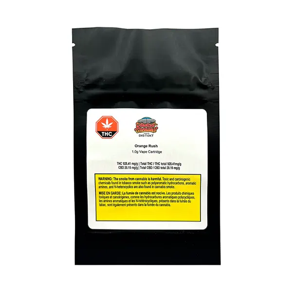 Image for Orange Rush 510 Thread Cartridge, cannabis all products by Nebulous