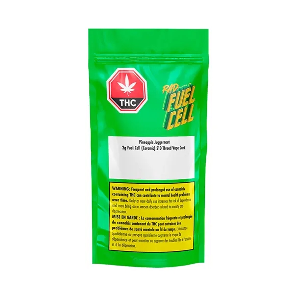 Pineapple Juggernaut Fuel Cell Cartridge (Ceramic) (510 Cartridges) by RAD