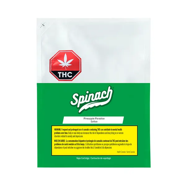 Pineapple Paradise 510 Thread Cartridge (510 Cartridges) by Spinach