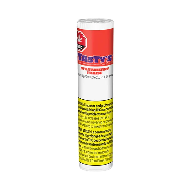Image for Strawberry 510 Thread Cartridge, cannabis all products by Tasty's
