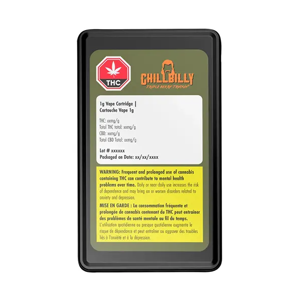Image for Triple Berry Truckin' Blammo 510 Thread Cartridge, cannabis all products by Chillbilly