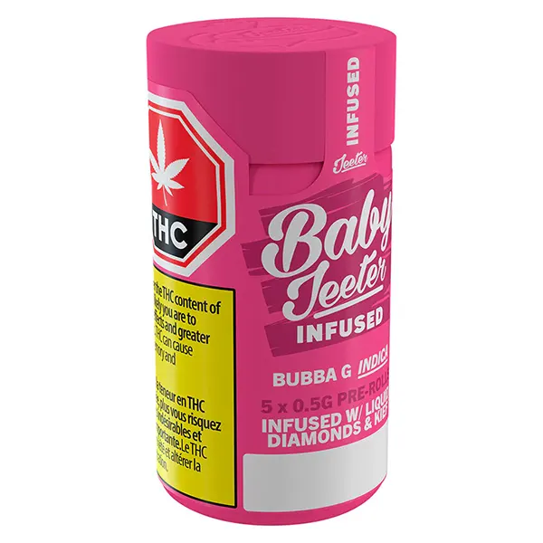 Image for Baby Jeeter Infused Bubba G Pre-Roll, cannabis all products by Jeeter