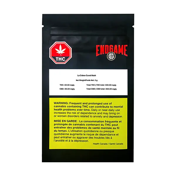 Image for La Crème Cured Hash, cannabis all products by Endgame