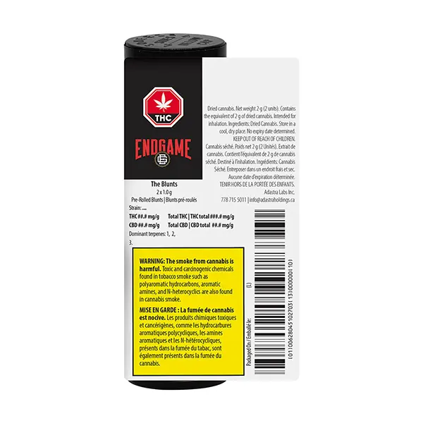 Image for The Blunts, cannabis all products by Endgame