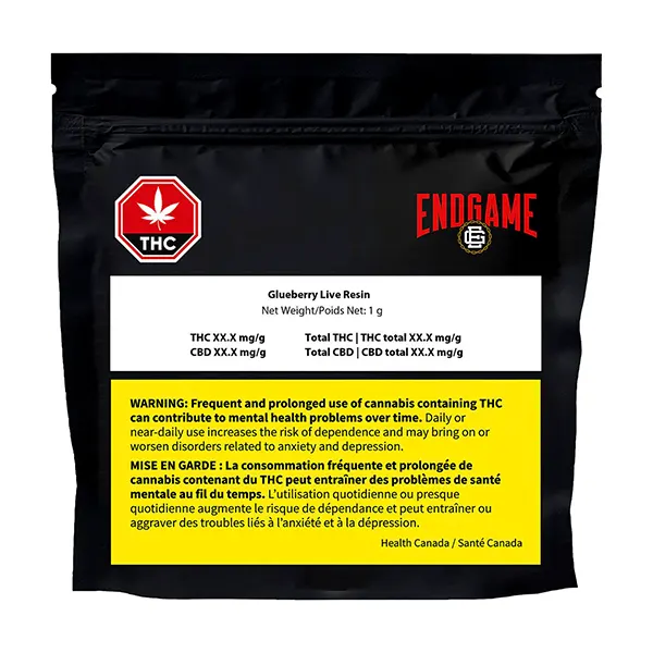 Image for Glueberry Live Resin, cannabis all products by Endgame
