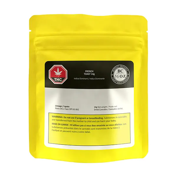 Image for French Toast, cannabis dried flower by BC OZ