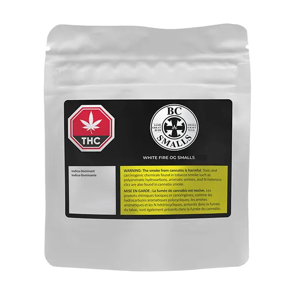 White Fire OG Craft Smalls (Dried Flower) by BC Smalls