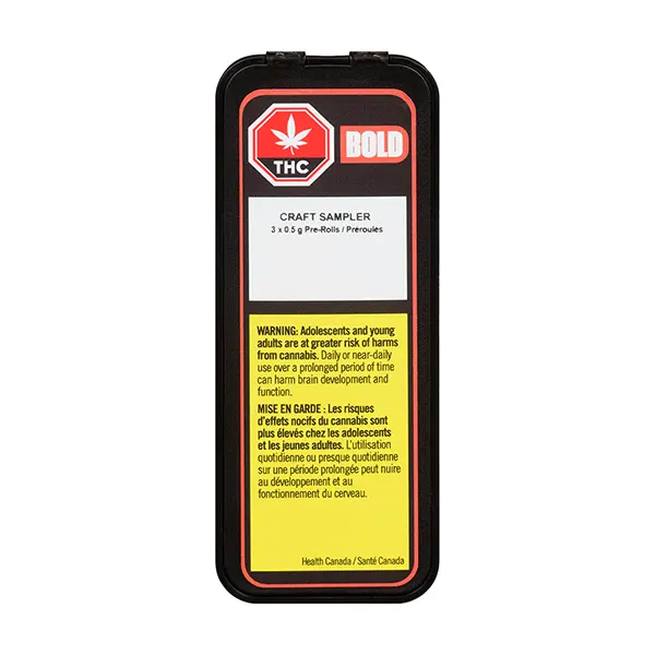 Image for Craft Sampler Pre-Rolls, cannabis all products by BOLD