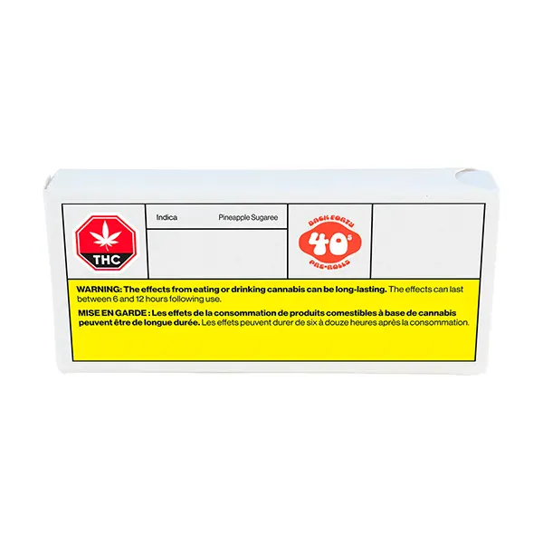 Pineapple Sugaree Pre-Roll (Pre-Rolls) by Back Forty