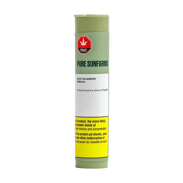 Juicy Blueberry Infused Pre-Roll (Pre-Rolls) by Pure Sunfarms