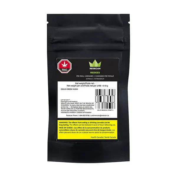 Redees Cold Creek Kush Pre-Roll (Pre-Rolls) by Redecan