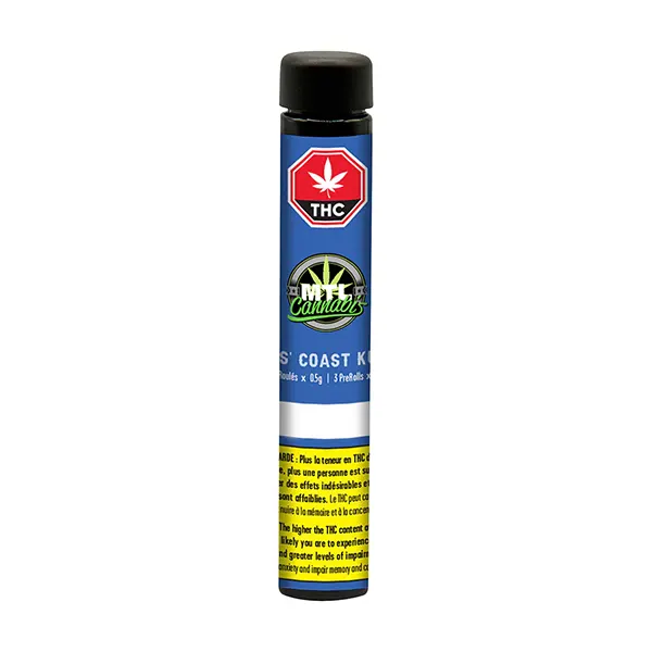 Wes' Coast Kush Pre-Roll (Pre-Rolls) by MTL Cannabis