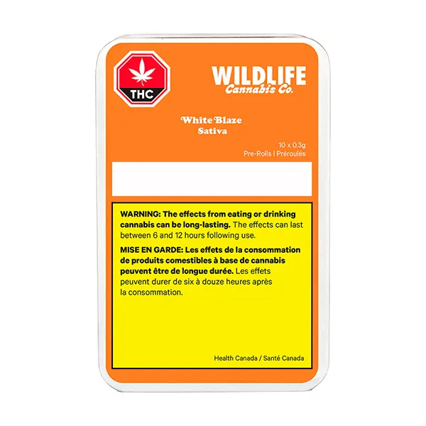 Image for White Blaze Pre-Roll, cannabis all products by Wildlife Cannabis