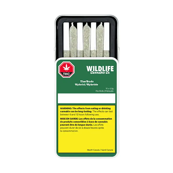 Image for Timbuds Pre-Roll, cannabis all products by Wildlife Cannabis