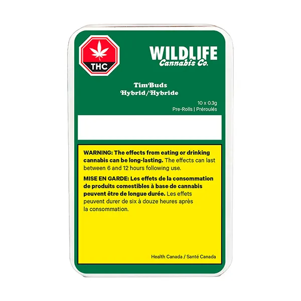 Image for Timbuds Pre-Roll, cannabis all products by Wildlife Cannabis