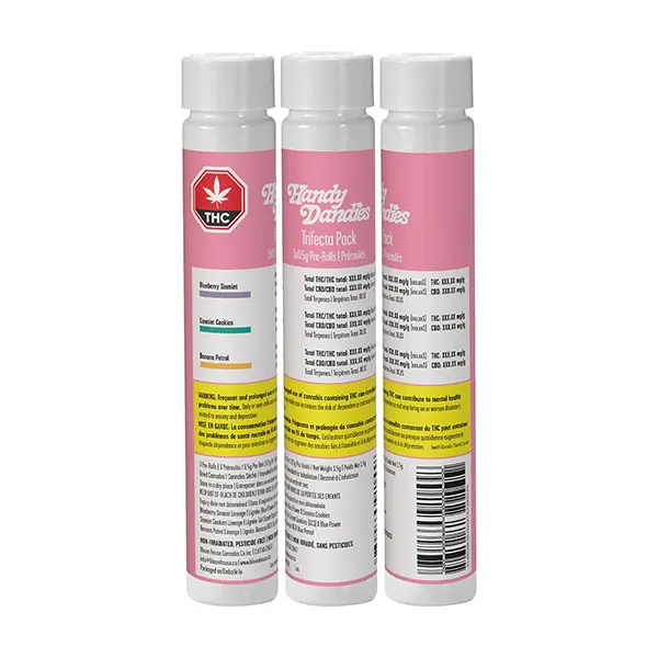 Image for Handy Trifecta Pack Pre-Roll, cannabis all products by Handy Dandies