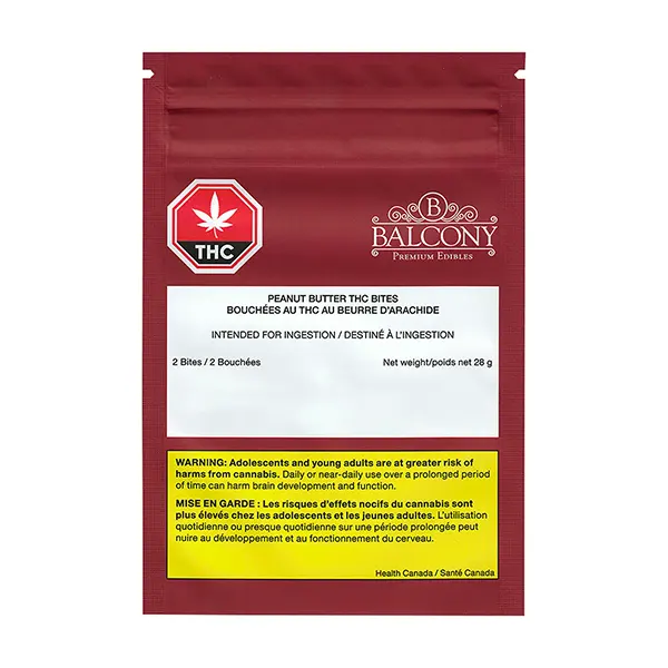 Image for Peanut Butter THC Bites, cannabis chocolates by Balcony
